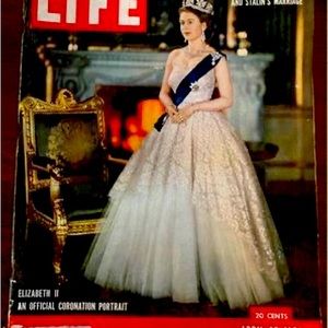 Coronation issue of Queen Elizabeth II April 27 1953 Life Magazine.